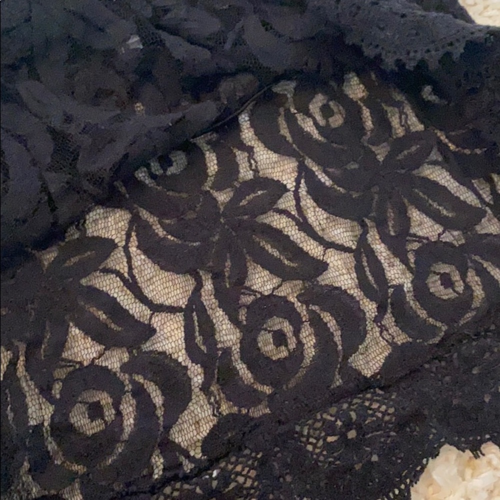 Xhilaration Black Lace Top - Picture 10 of 16